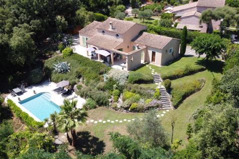 Villa Valbonne luchtfoto
